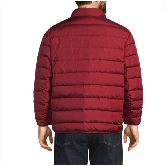 lands end down jacket 3xl winter puffer coat mens 3x new - Picture 3 of 4